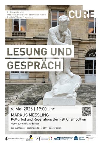 Lesung und Gespräch mit Markus Messling